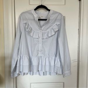 Madewell x Karen Walker Ruffle Top